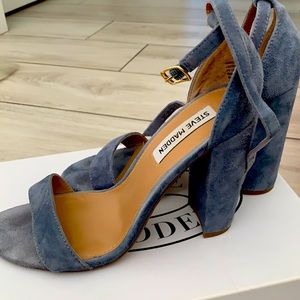 Steve Madden Carrson Blu Suede